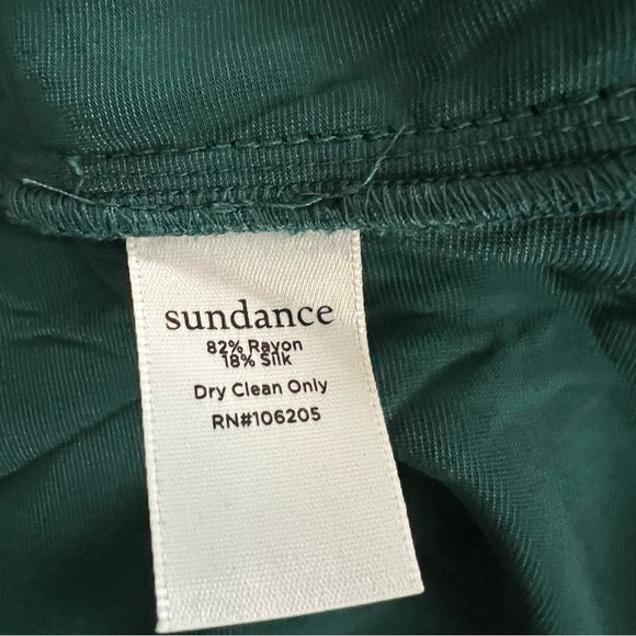 Sundance Deep Green Velvet Hendrix Dress - Picture 6 of 6